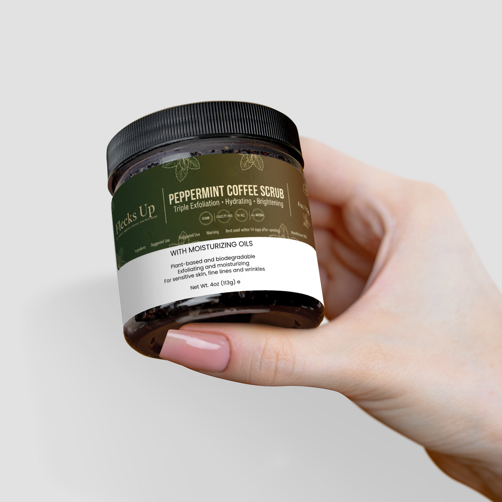 Peppermint Coffee Scrub