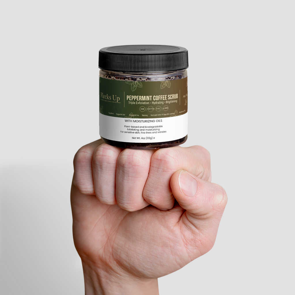 Peppermint Coffee Scrub