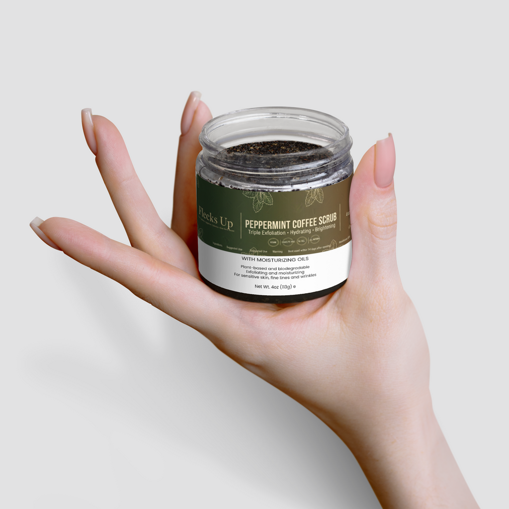 Peppermint Coffee Scrub