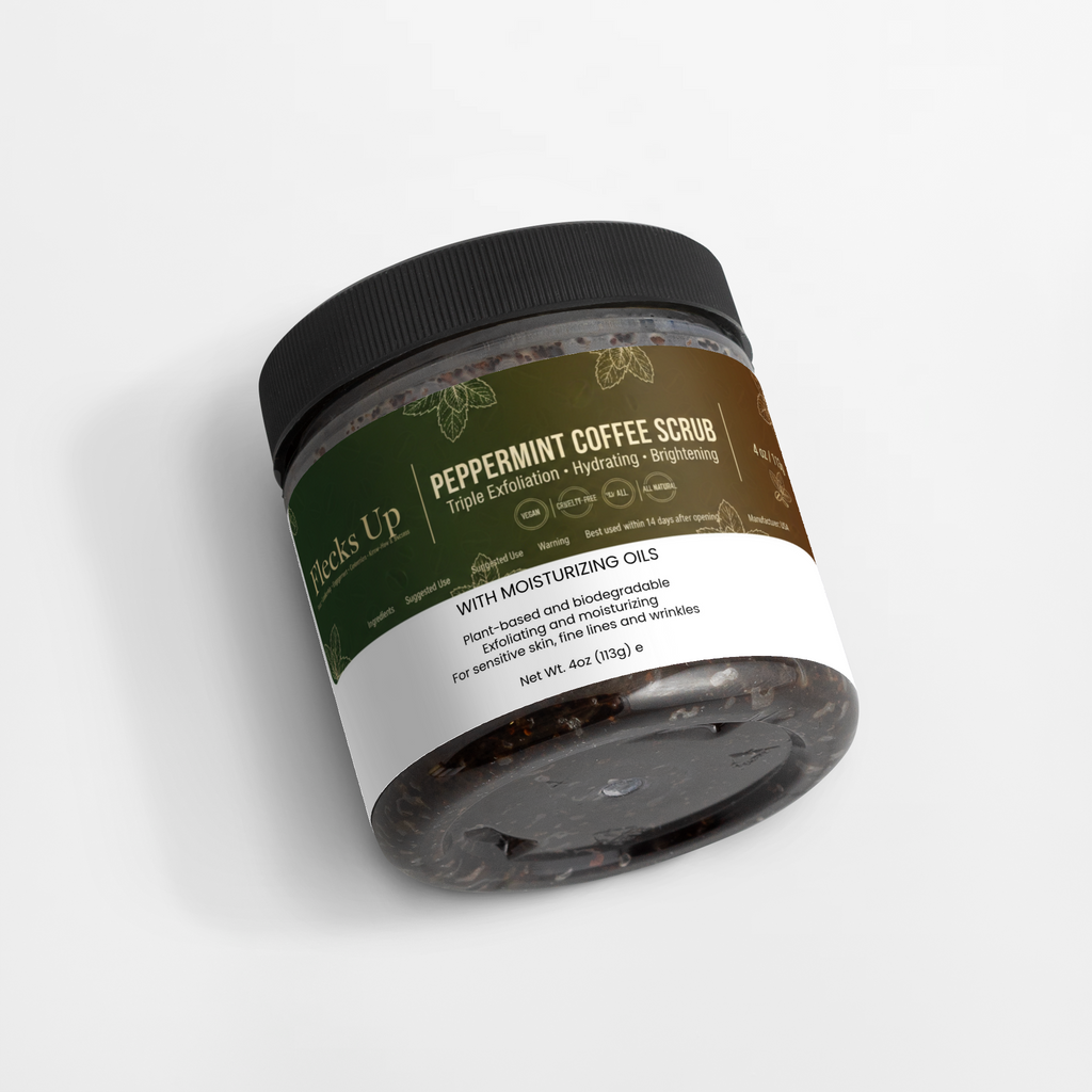 Peppermint Coffee Scrub
