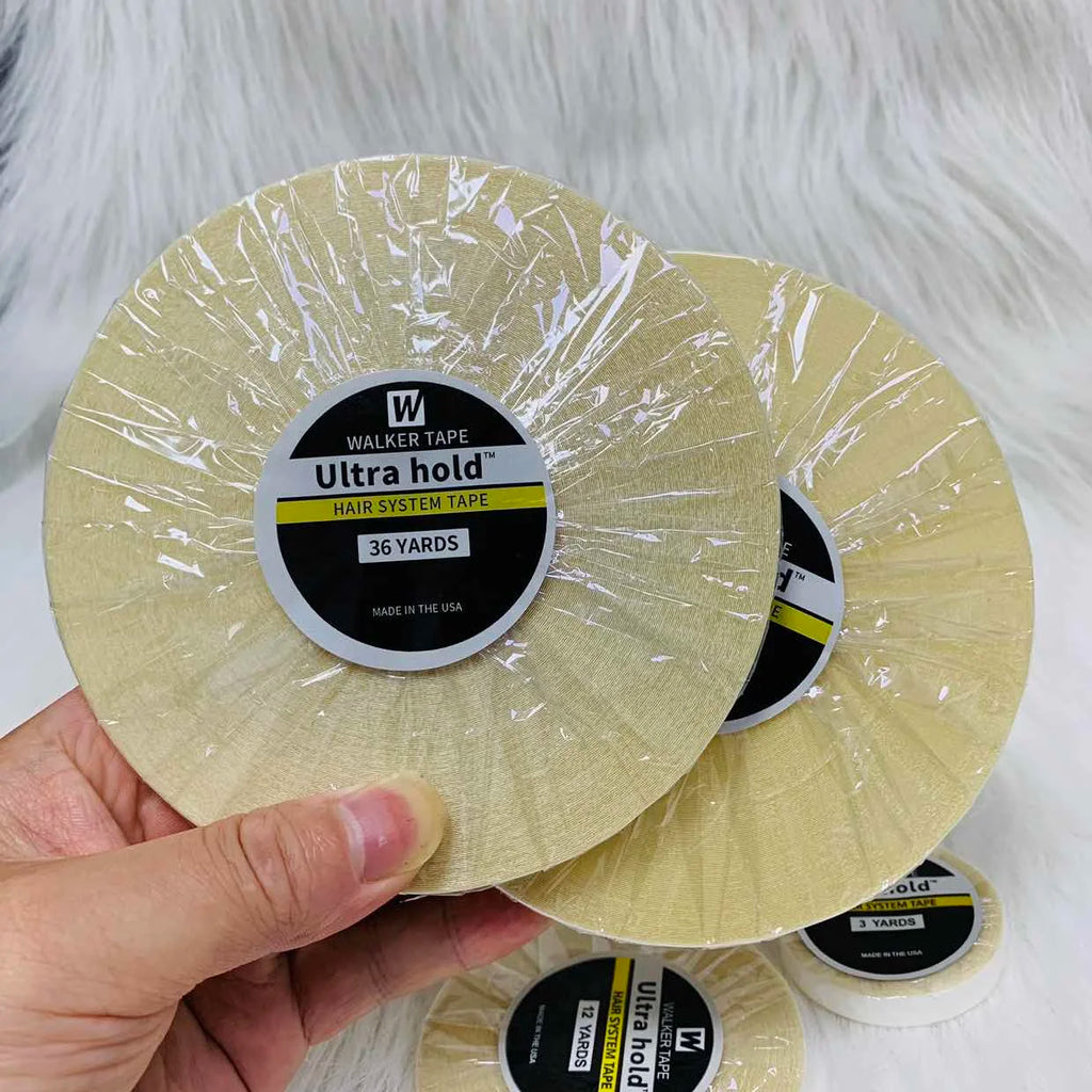 Lace Wig tape glue for hair extensions Ultra Hold Adhesive Tape glue for wig 3/12/36 Yard Lace Wig Glue Hair System Tape For Tou
