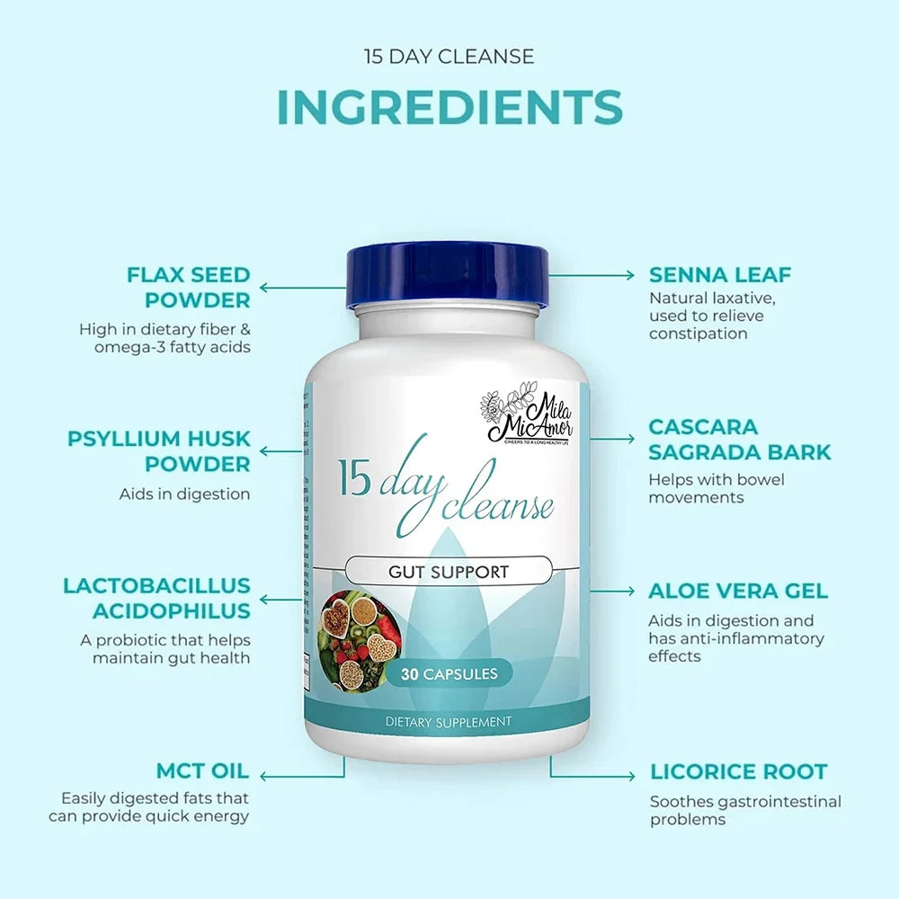 Gentle Colon Cleanse Capsules