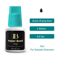 1 Bottle Original IB Super Plus Glue for Eyelash Extensions 5ml Korea Professional IB Gold Wine Red Cap Glue Makeup Tools Shop