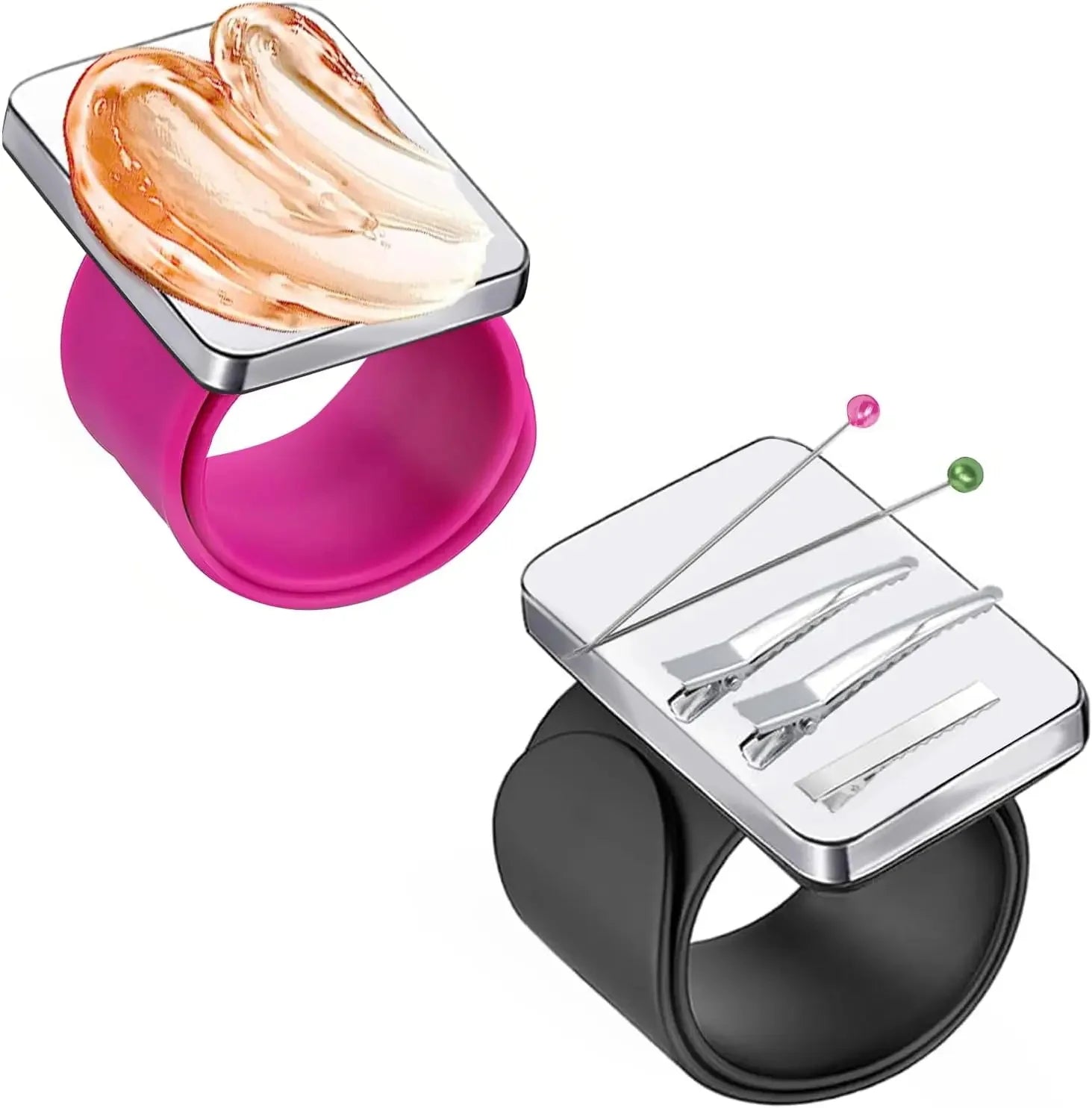 Magnetic Pin Holder Magnetic Wristband for Hair Stylist Wrist Sewing Pincushion Hair Clips Collector Bobby Pin Magnet Holder