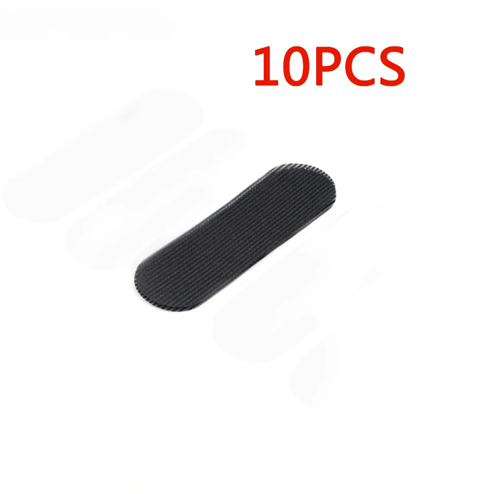 10pcs Invisible Hair Grippers, Self-Adhesive No-Slip Nylon Hair Bands,Magic Hair Stickers for All Hair Types,Hairdressing Tools