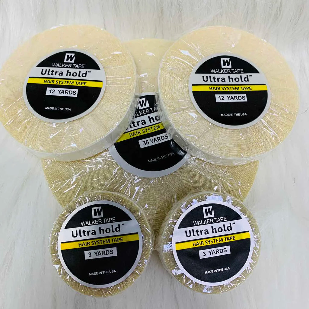 Lace Wig tape glue for hair extensions Ultra Hold Adhesive Tape glue for wig 3/12/36 Yard Lace Wig Glue Hair System Tape For Tou