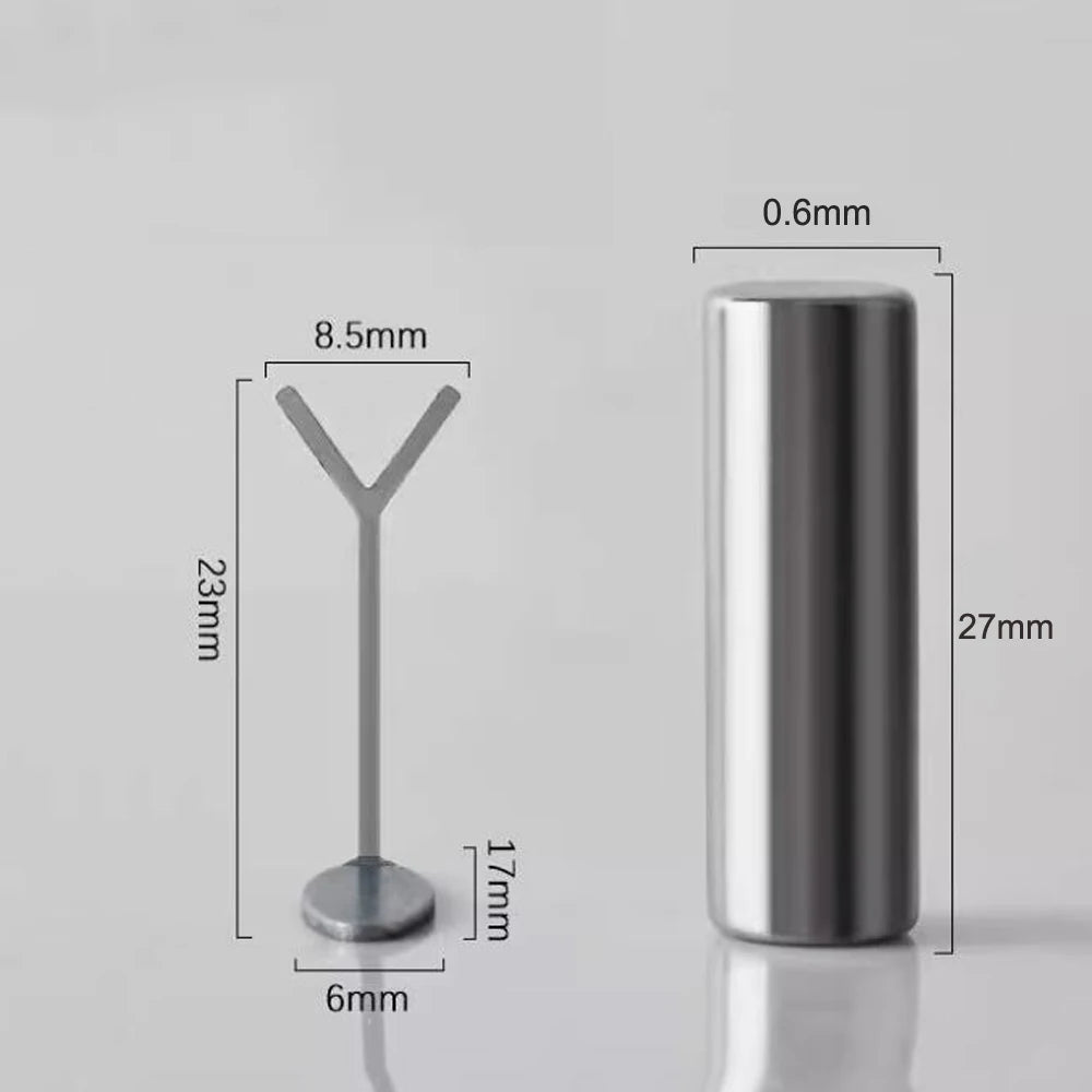 1/2Pcs Double-Head French Nail Art Magnet Set Strong Cat Eye Magnetic Rod French V-Shaped Effect Gel Polish Manicure Magnet Tool